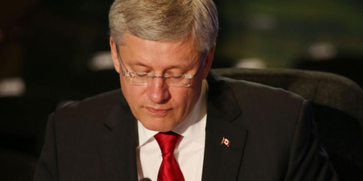 Stephen Harper FOTÓ: EUROPRESS/GETTY IMAGES/CHIP SOMODEVILLA