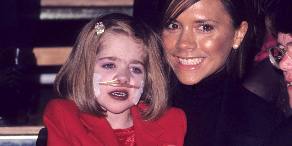 Kirsty Howard még kislánykorában Victoria Benchammal. FOTÓ: Getty Images