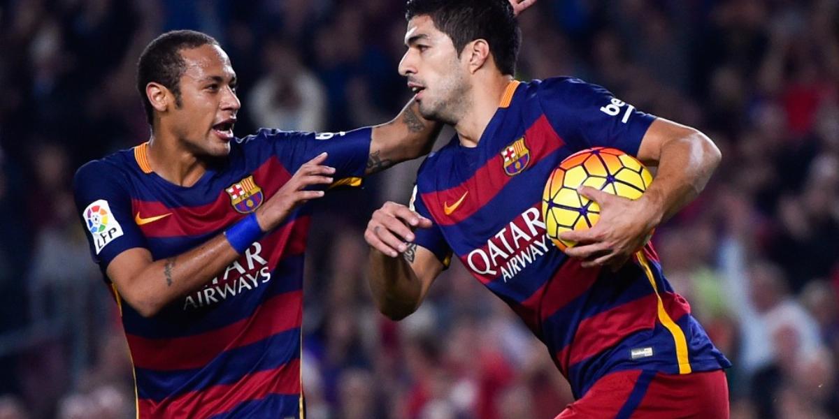 A Neymar (balra), Luis Suárez (jobbra) páros nagyon jól muzsikál együtt a Barcelonánál FOTÓ: EUROPRESS/GETTY IMAGES/DAVID RAMOS