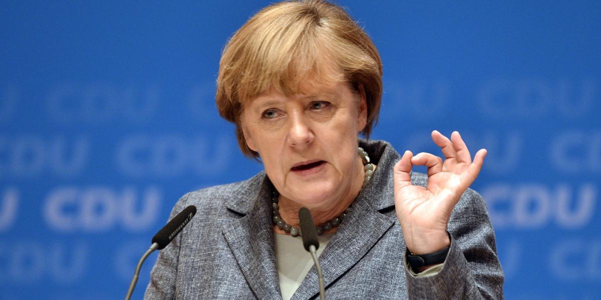 Angelika Merkel Fotó: Thomas Lohnes/Getty Images 