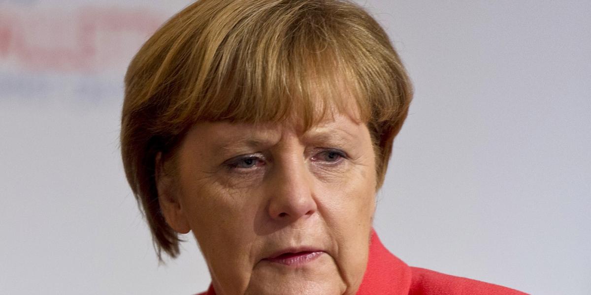 Angela Merkel Fotó:  Ben Pruchnie/Getty Images