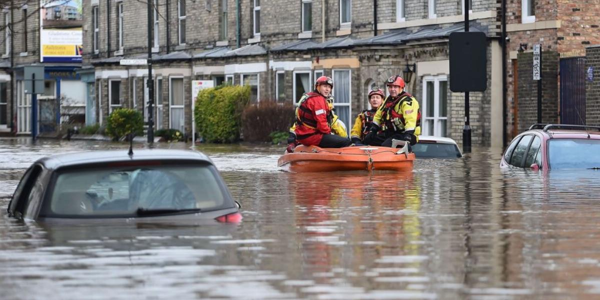 Nagy-Britanniában a hét közepéig az időjárásban nem várható számottevő
javulás FOTÓ: EUROPRESS/GETTYIMAGES/JEFF J. MITCHELL.