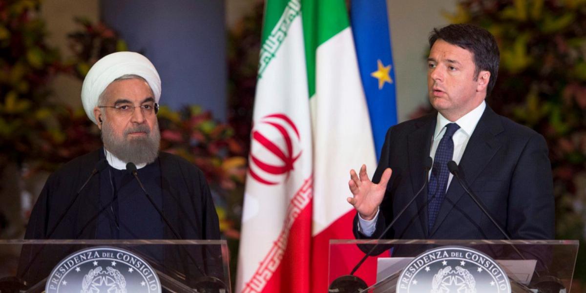 Rohani és Renzi szorosabbra fűzi az együttműködést FORRÁS: GOVERNO.IT/T.BARCHILELLI