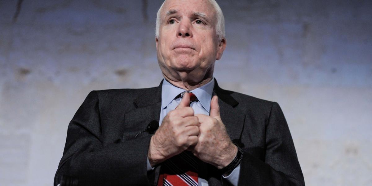 John McCain. FOTÓ: Kris Connor/Getty Images