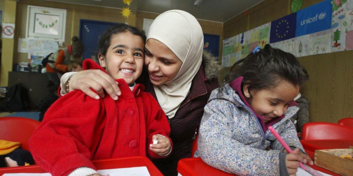 A gyerekek oktatása egy jobb jövő reményét jelenti FORRÁS: UNICEF