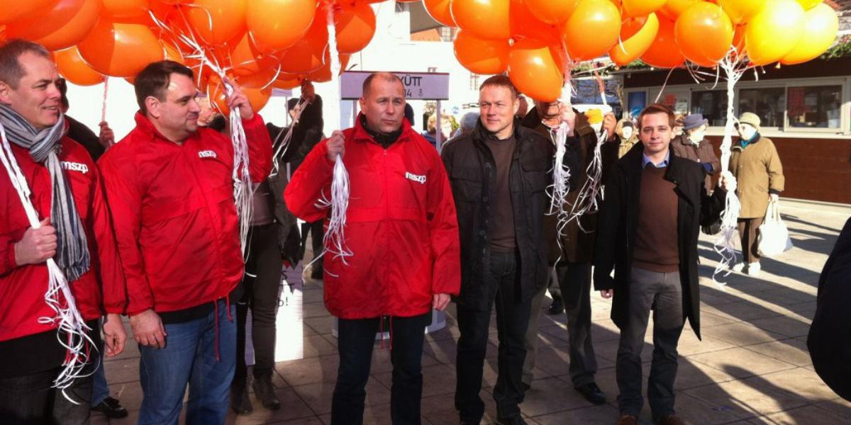 A Győr-Moson-Sopron megyei MSZP,Együtt-PM jelöltek bemutatkozója.