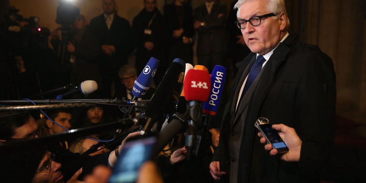 Frank-Walter Steinmeier: a kis lépések már nem elégségesek FOTÓ: EUROPRESS/GETTY IMAGES/SEAN GALLUP