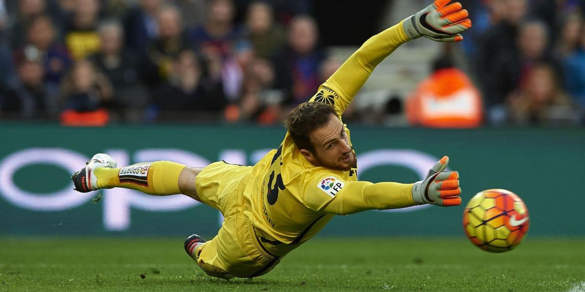 Jan Oblak kapuját a legutóbbi 14 BL-találkozóból 12-szer nem tudták bevenni FOTÓ: EUROPRESS/GETTY IMAGES/MANUEL QUEIMADELOS ALON