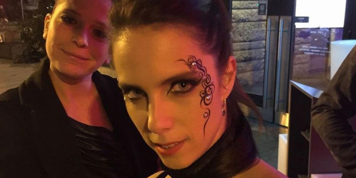 Rogánné, a wamp - Kaminski Fanny társaságában Forrás: Rogán Cecília/Facebook