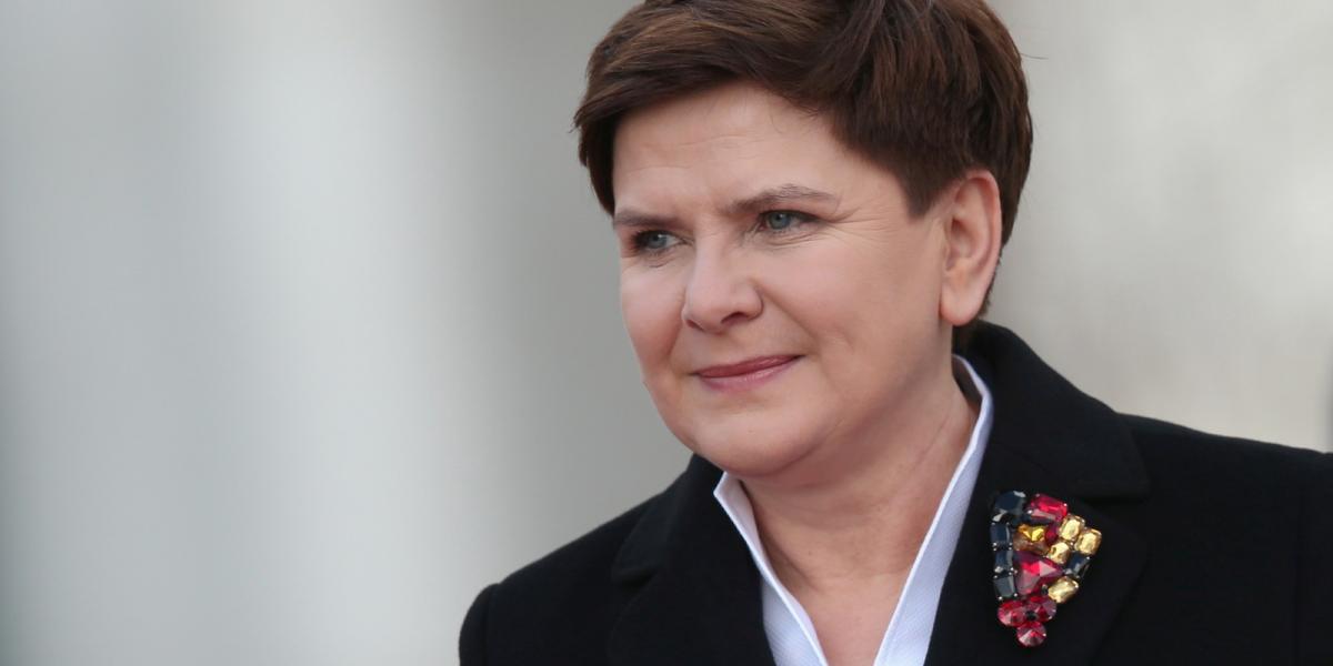 Szydlo kormányfő támogatja az ultrakonzervatív csoport kezdeményezését FOTÓ: EUROPRESS/GETTY IMAGES/SEAN GALLUP