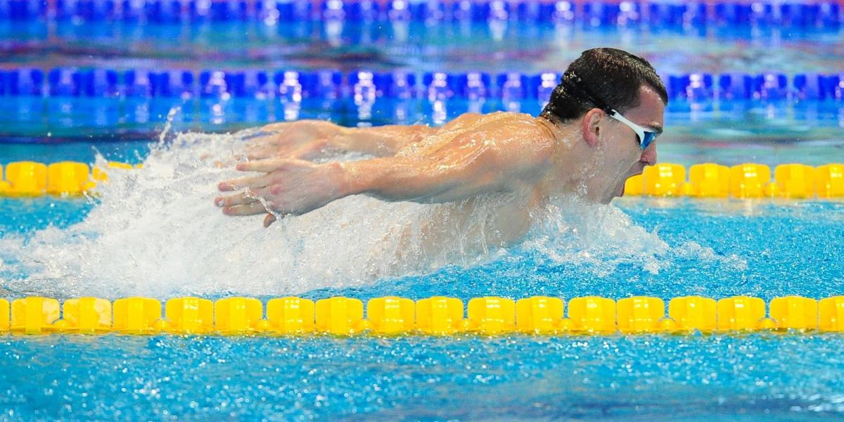 Cseh László egyáltalán nem bánja, ha végre elcsitulnak a hullámok a sportágban FOTÓ: MOLNÁR ÁDÁM