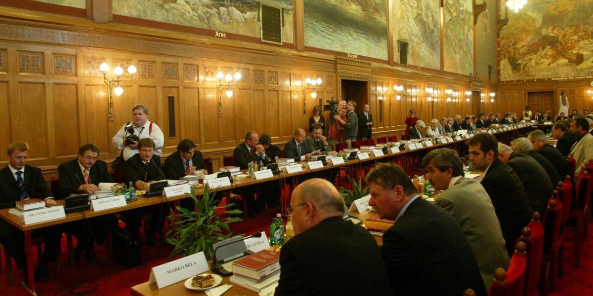 Az idei KMKF-en már nem köszöntötte a résztvevőket a nemzet miniszterelnöke FOTÓ: NÉPSZAVA