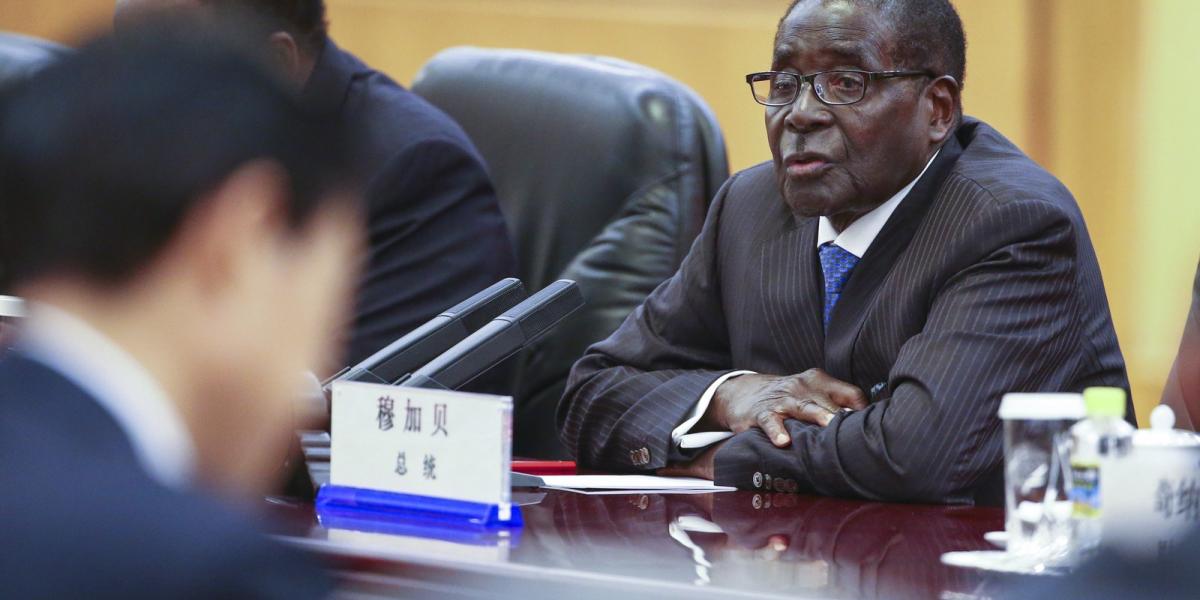 Robert Mugabe. FOTÓ:  Diego Azubel-Pool/Getty Images