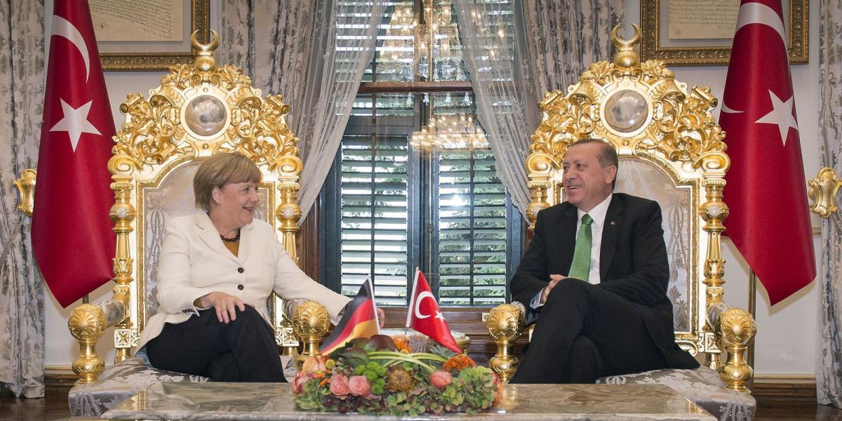 Erdogan aranyozott palotájában fogadja vendégeit FOTÓ: EUROPRESS/GETTY IMAGES