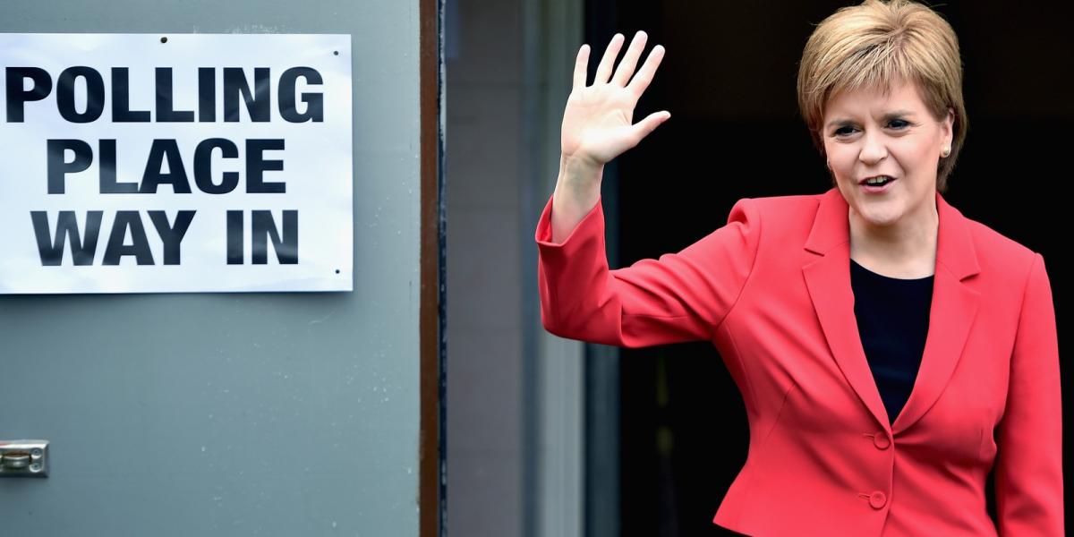 Nicola Sturgeon - Fotó: Jeff J Mitchell/Getty Images