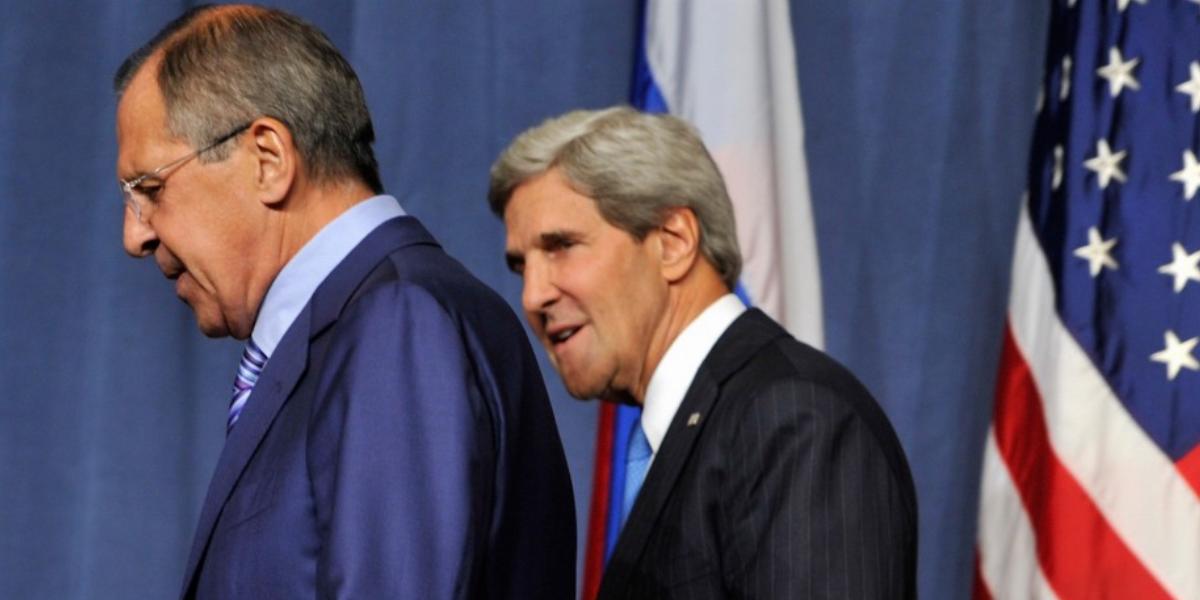 A Genf-2 béketárgyalás, ha megvalósul, akkor a Kerry–Lavrov tandem sikere lesz FOTÓ: EUROPRESS/GETTY IMAGES/HAROLD CUNNINGHAM