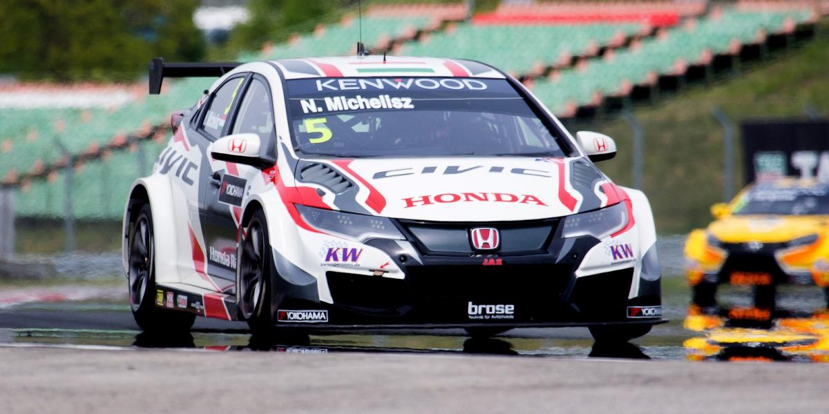 Michelisz Norbert remekelt FOTÓ: MOLNÁR ÁDÁM