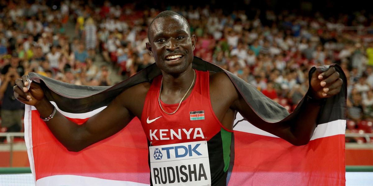 A kenyai David Rudisha először vesz részt magyarországi versenyen FOTÓ: EUROPRESS/GETTY IMAGES/ANDY LYONS