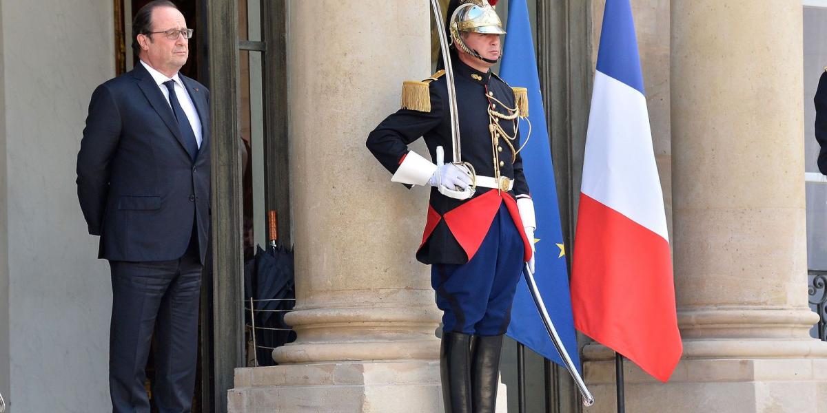 Hollande reméli, hogy nem kell elhagynia az Élysée-palotát FOTÓ: AURELIEN MEUNIER GETTY IMAGES