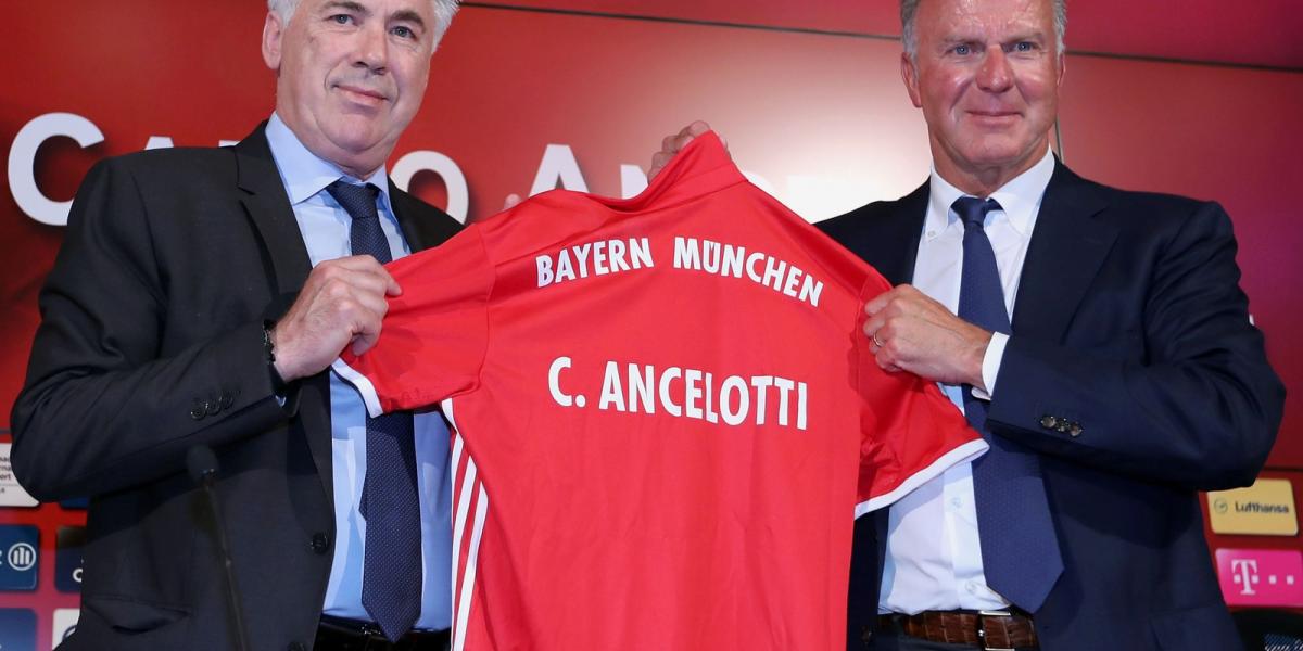 Ancelotti már a Bayern München sikeréért dolgozik FOTÓ: EUROPRESS/GETTY IMAGES/ALEXANDRA BEIER