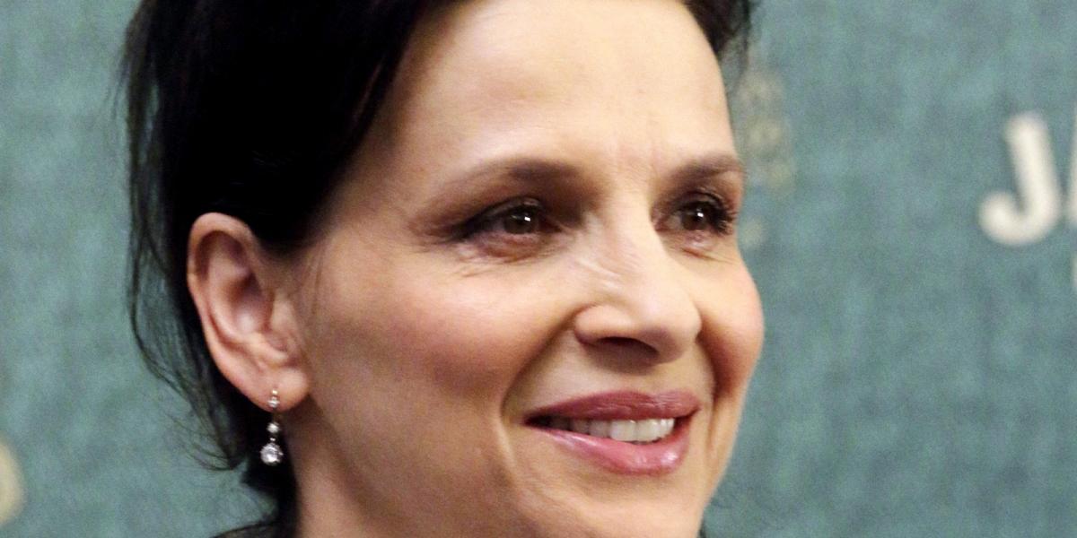 Juliette Binoche élvezi azt, ha beszélhet magáról FOTÓ: MTI/VAJDA JÁNOS