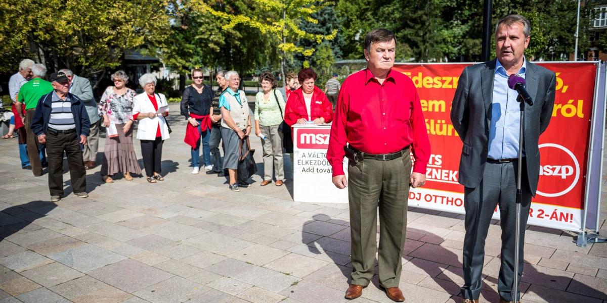  Molnár Gyula Tatabányán. MTI Fotó: Bodnár Boglárka