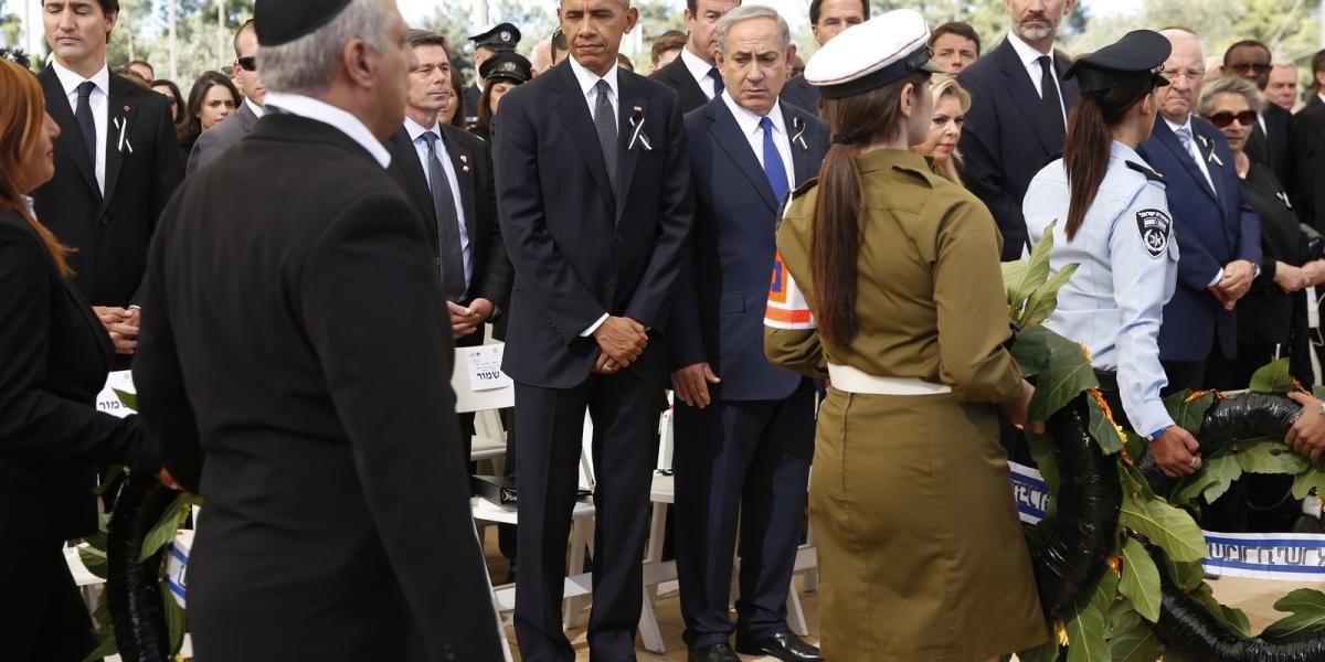 Obama a temetésen. FOTÓ: Getty Images