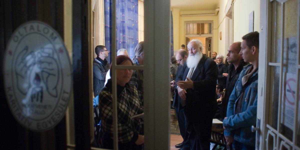 Iványi Gábor: azt szeretnénk, hogy legalább a korábbi szerződés értelmében egy másik, megfelelő ingatlant biztosítsanak FOTÓ: TÓ