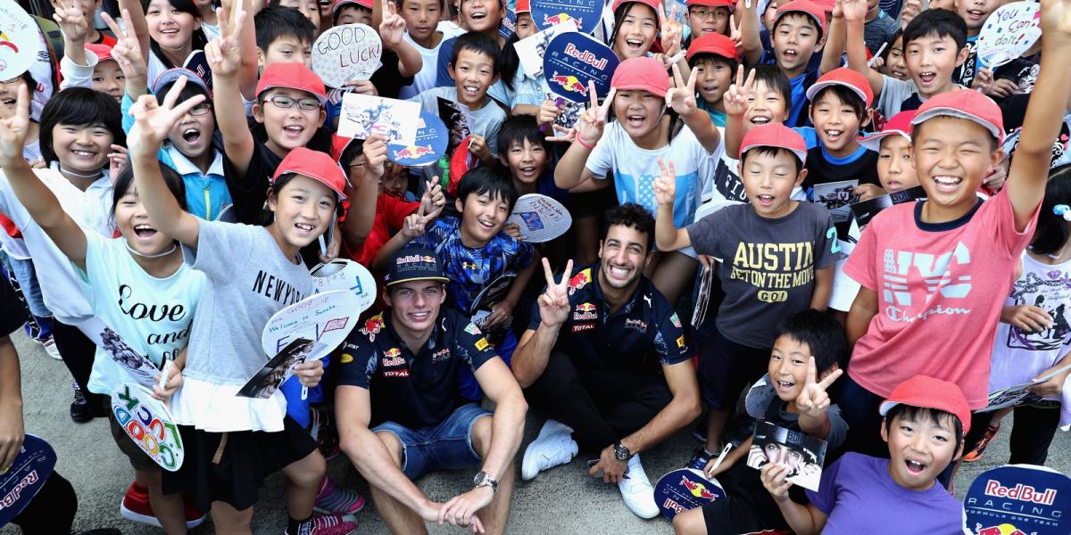 Red Bull-fi úk Szuzukában
FOTÓ: EUROPRESS/GETTY IMAGES