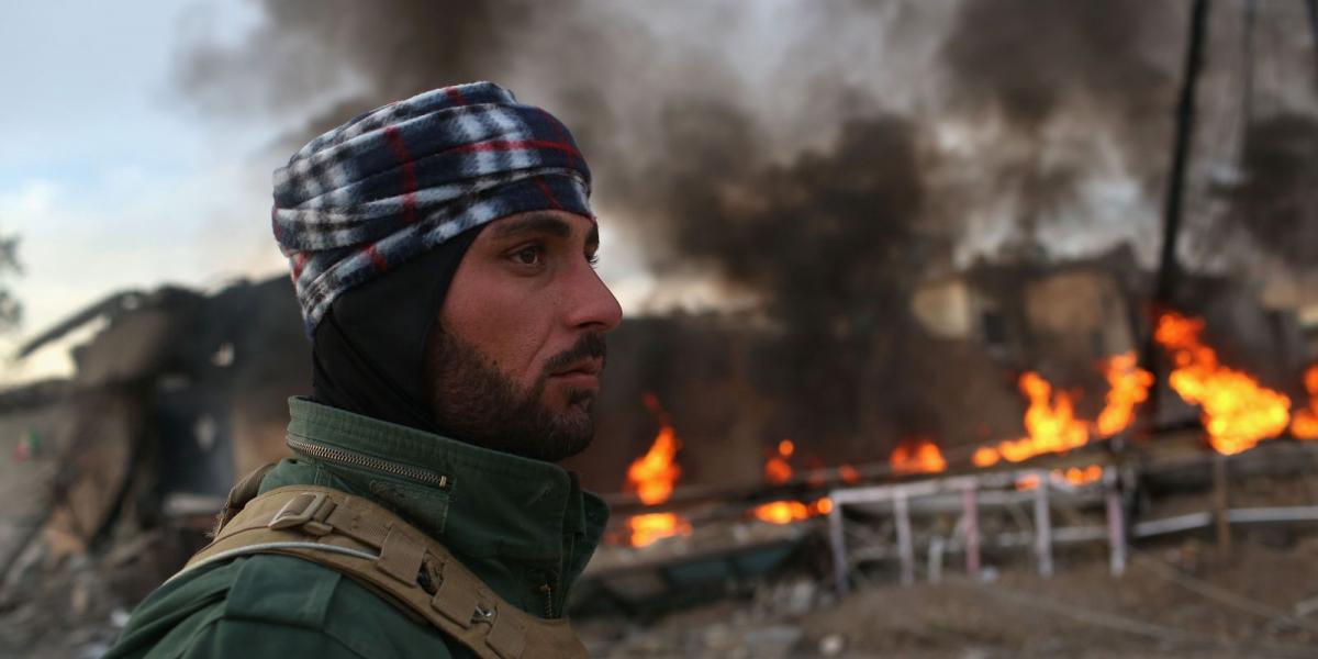 A kurd Pesmerga egységei is részt vesznek az ostromban FOTÓ: EUROPRESS/GETTY IMAGES/JOHN MOORE