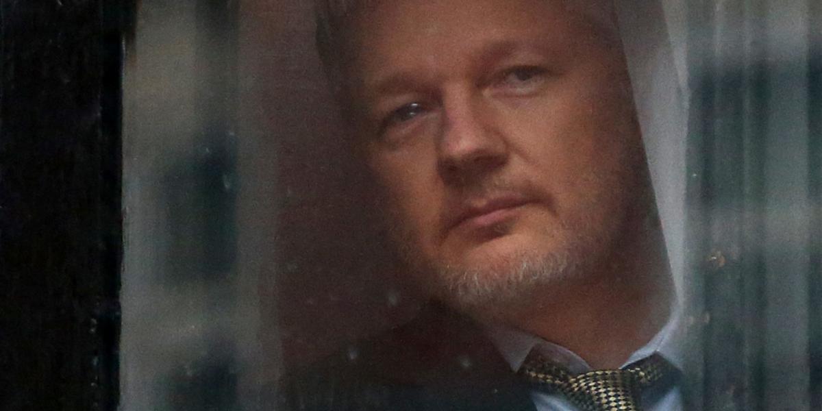 Julian Assange. FOTÓ: Carl Court/Getty Images