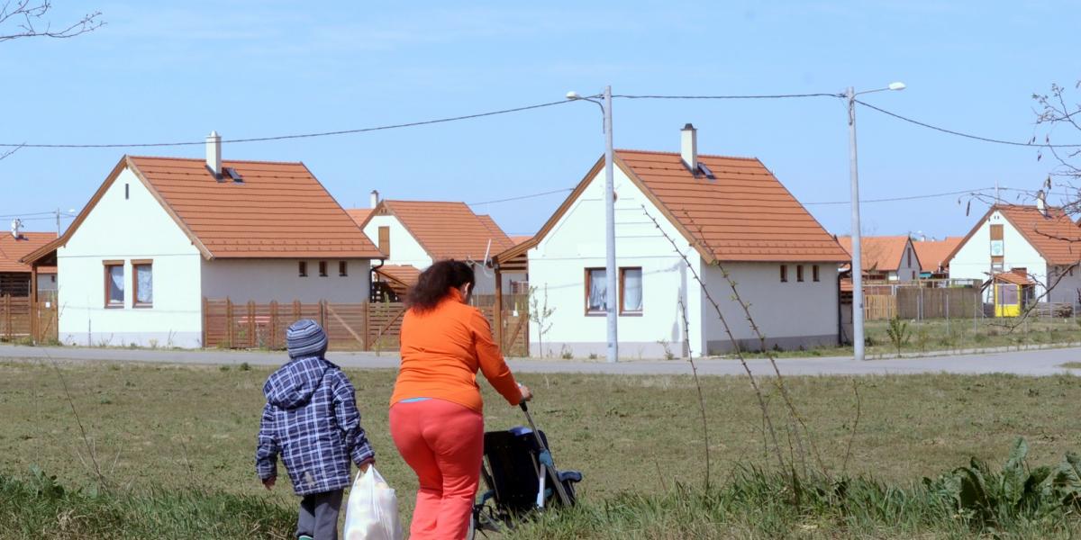 A beköltözéskor még másképp képzelték el azt, ami végül a lakóparkból lett FOTÓ: VAJDA JÓZSEF