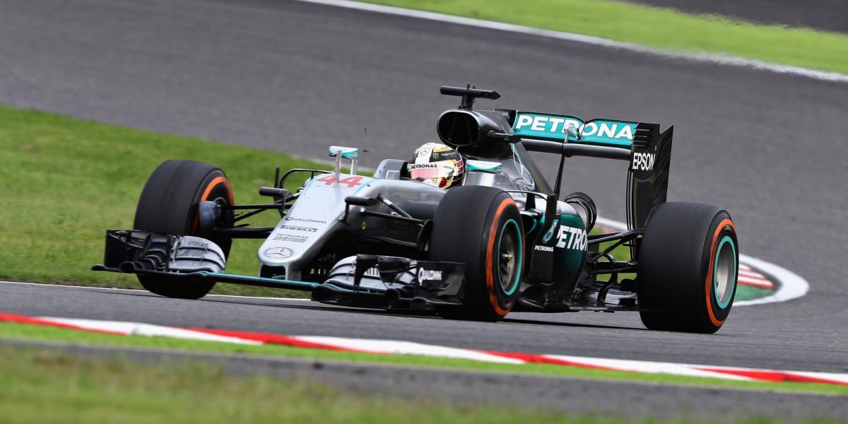 Hamilton egy korábbi versenyen FOTÓ: Getty Images, Mark Thompson