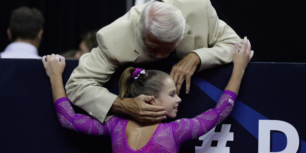 Károlyi Béla. FOTÓ: Ezra Shaw/Getty Images