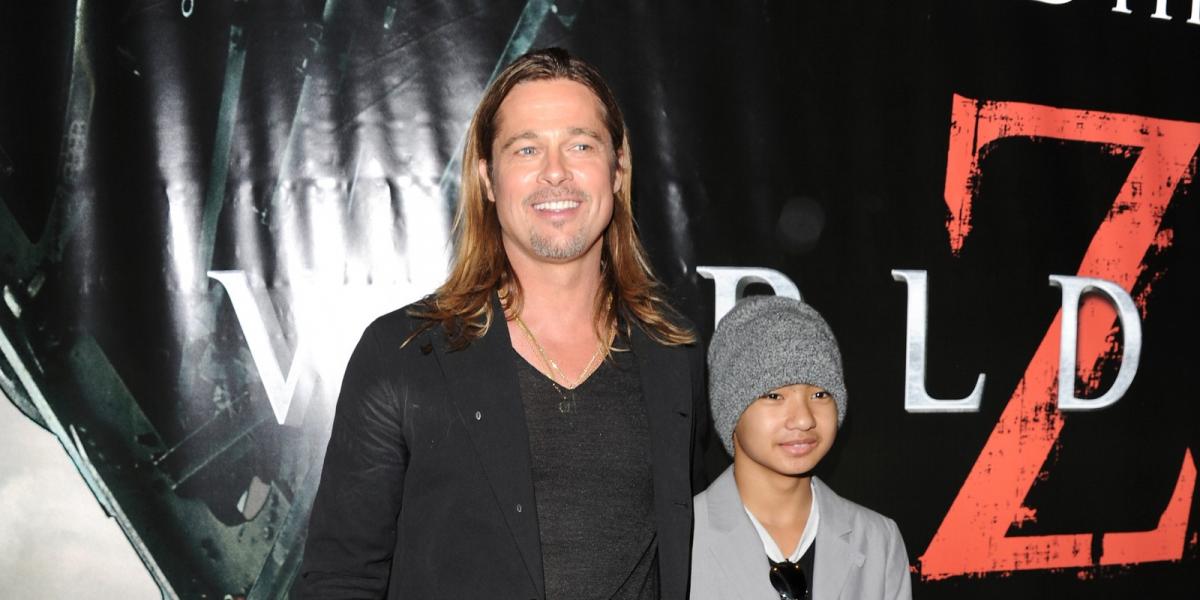 Brad Pitt és Maddox FOTÓ: Getty Images, Stuart C. Wilson