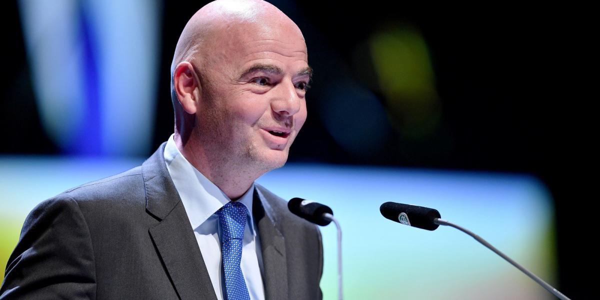 Gianni Infantino, a Nemzetközi Labdarúgó Szövetség (FIFA) elnöke FOTÓ: GETTY IMAGES/Stuart Franklin