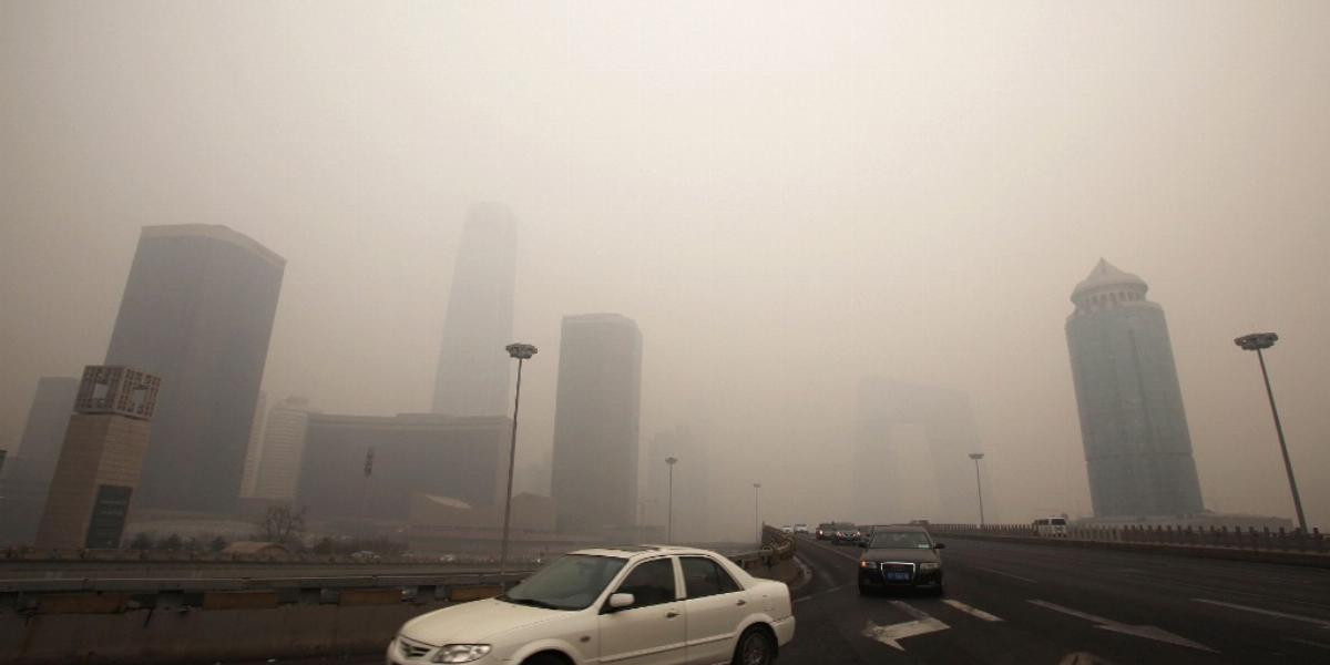 A legtehetősebb kínaiak nem akarnak a szmog országában élni FORRÁS: CHINAFOTO/PRESS/GETTY IMAGES