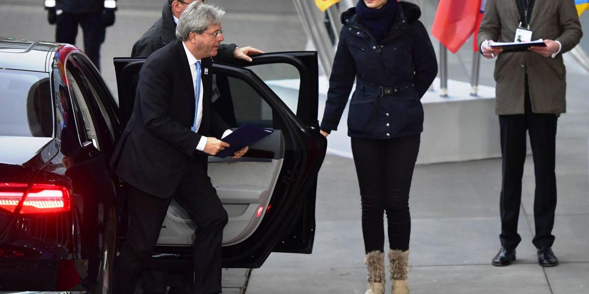 Gentiloni „teljes értékű miniszterelnökként” mutatkozott be tegnap Brüsszelben FOTÓ: EUROPRESS/GETTY IMAGES/ALEXANDER KOERNER