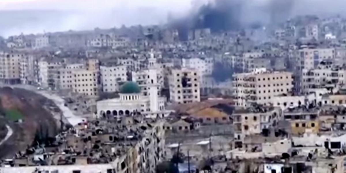 Aleppo - Forrás: Vox-videó/Youtube