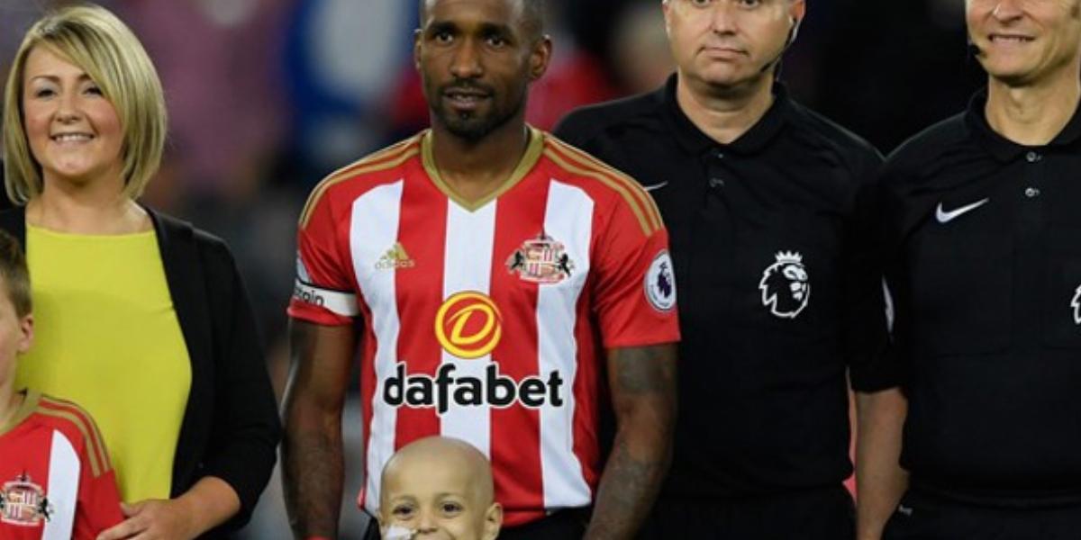 A nagybeteg kisfiú, Bradley Lowery öröme és nagy napja kedvenceivel FOTÓ: EUROPRESS/GETTY IMAGES/STU FORSTE