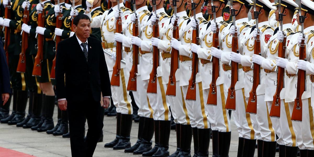 Rodrigo Duterte FOTÓ: Pool/Getty Images 