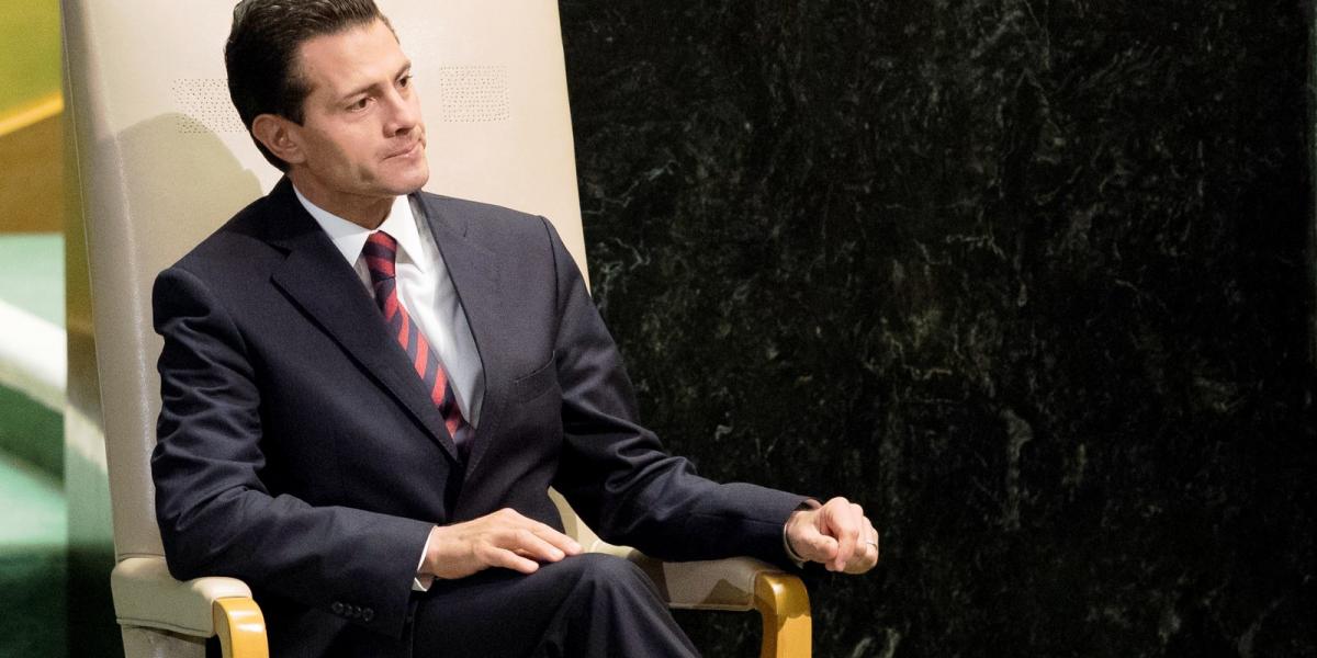 Enrique Pena Nieto nem várhatja a székében békésen hátradőlve Trump további lépéseit FOTÓ: EUROPRESS/GETTY IMAGES/DREW ANGERER