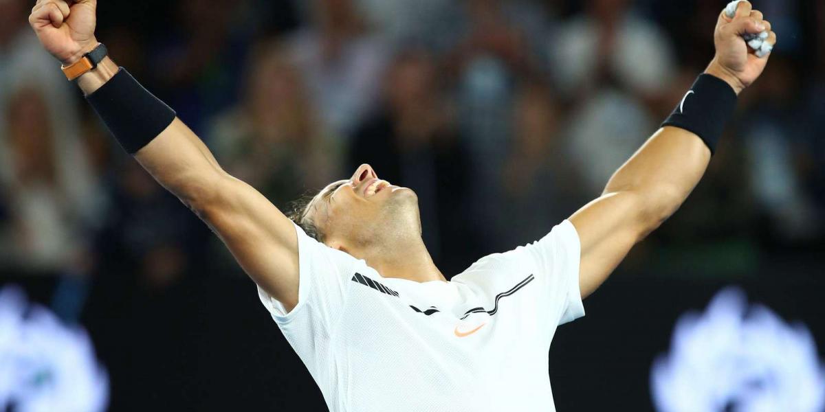 Nadal 2009 után ismét győzelmet ünnepelne Melbourne-ben FOTÓ: EUROPRESS/GETTY IMAGES/CAMERON SPENCER