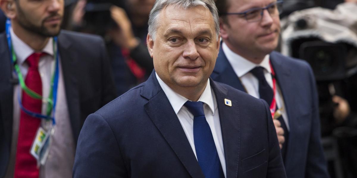 Orbán Viktor Brüsszelben. FOTÓ: Jack Taylor/Getty Images