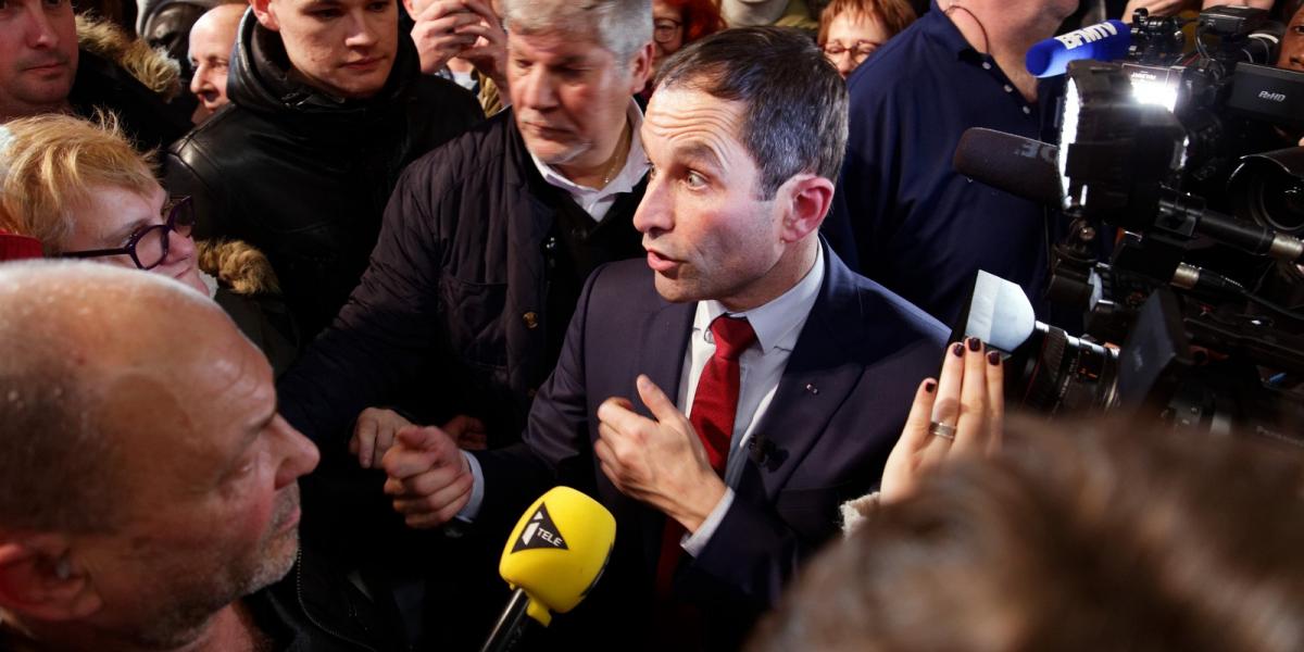 Benoit Hamon FOTÓ: Sylvain Lefevre/Getty Images