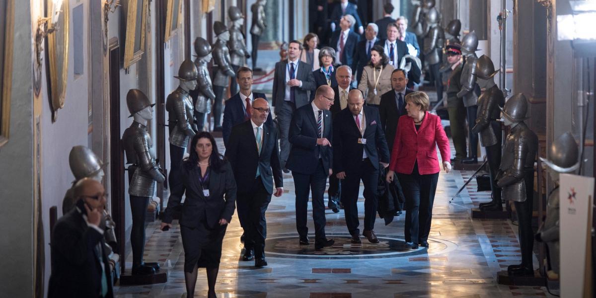 Angela Merkel óvatosan nyilatkozott a transzatlanti kapcsolatról FOTÓ: EUROPRESS/GETTY IMAGES