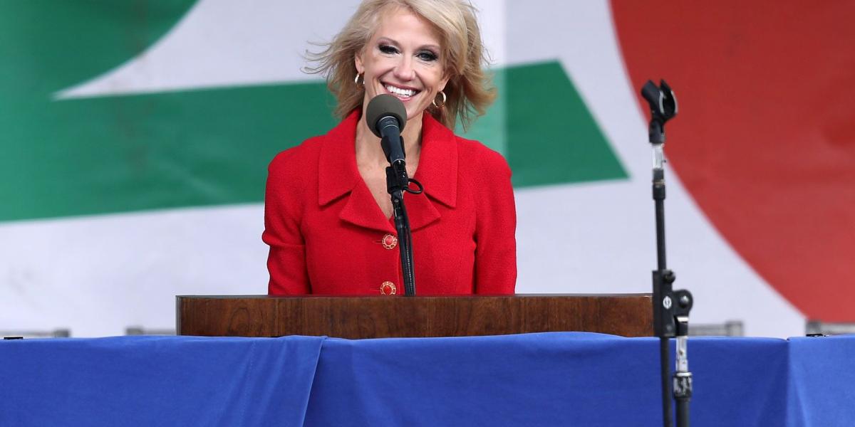 Kellyanne Conway kommunikációs tanácsadó lehet a következő távozó FOTÓ: EUROPRESS/GETTY IMAGES/CHIP SOMODEVILLA