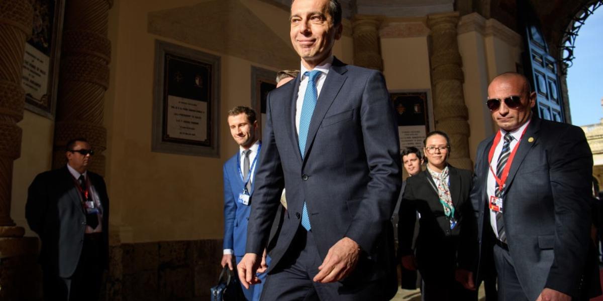 Christian Kern FOTÓ: Getty Images, Leon Neal