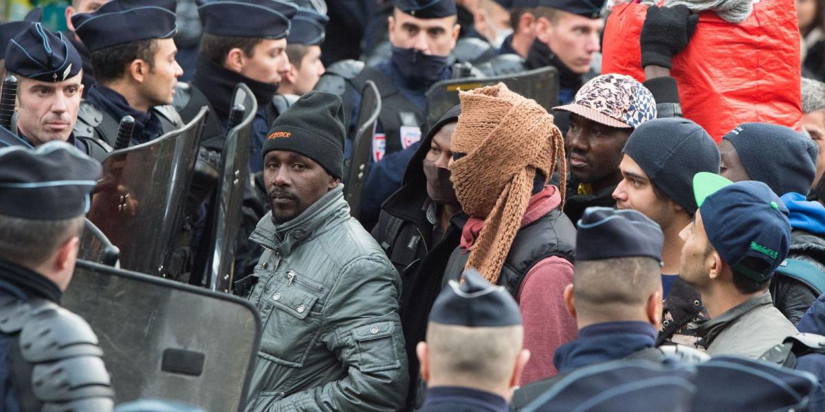 Novemberben rendőri segítséggel számolták fel a Dzsungelt FOTÓ: EUROPRESS/GETTY IMAGES/THIERRY ORBAN