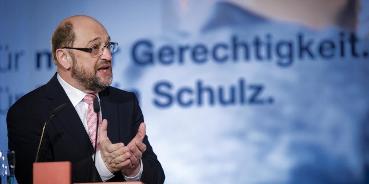 Martin Schulz - Fotó: Thomas Trutschel/Getty Images
